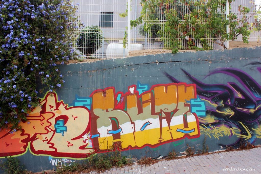 hilandonubes graffitis Aguadulce Almeria