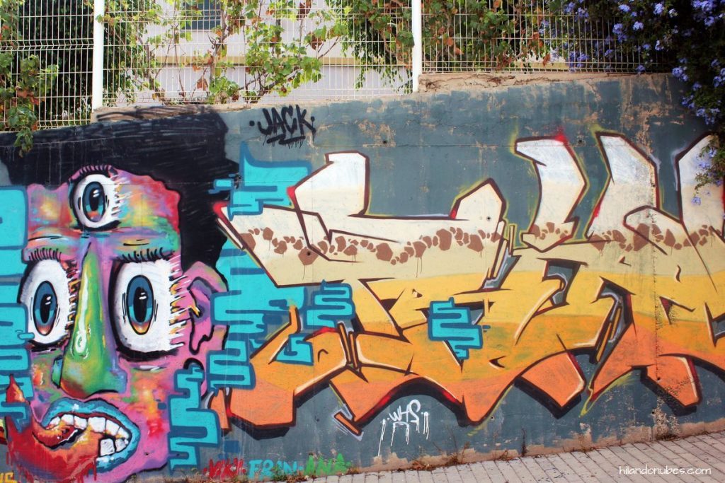 hilandonubes graffitis Aguadulce Almeria