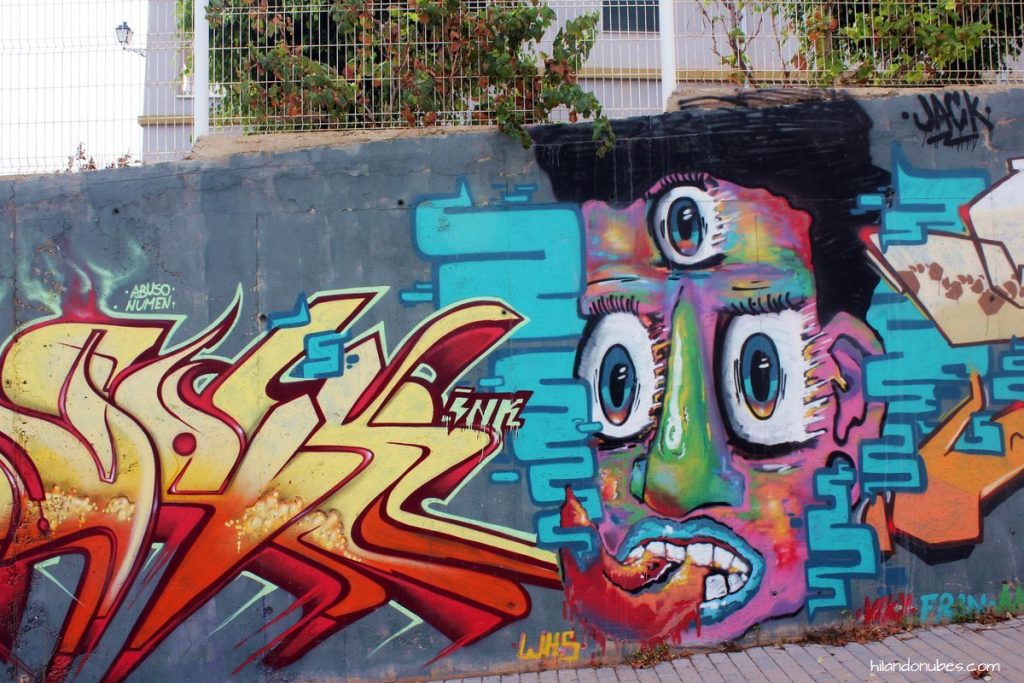 hilandonubes graffitis Aguadulce Almeria