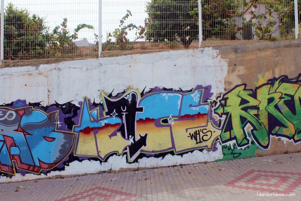 hilandonubes graffitis Aguadulce Almeria