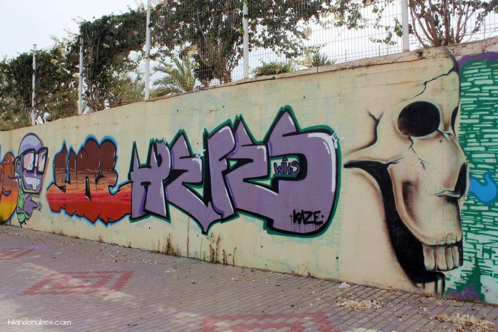 hilandonubes graffitis Aguadulce Almeria