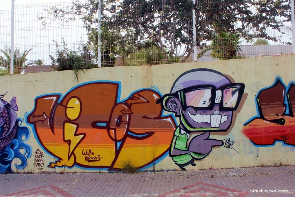 hilandonubes graffitis Aguadulce Almeria
