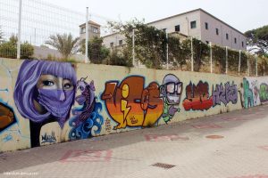 hilandonubes graffitis Aguadulce Almeria