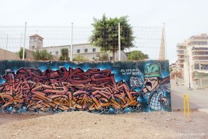 hilandonubes graffitis Aguadulce Almeria